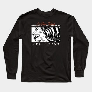 Cocteau Twins - Head over Heels // Original Artwork Retro Style Fan Art Long Sleeve T-Shirt